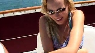 Blonde Blowjob Outdoor