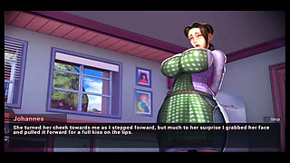 Taffy Tales #23 - Johannes sucked on Gerda's boobs.