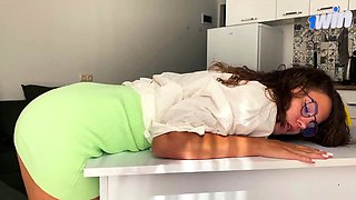 Fucked my torrid teacher, now I study better - meaty facial