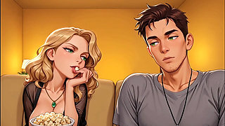 Step mom seduces Step son while father goes to business trip