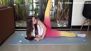 Stepdad Likes To Watch His Stepdaughter Do Yoga - Deluxe Bitch And Valeria Sladkih