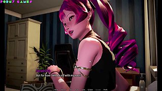 Wet internal release in manga style