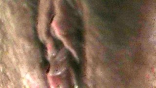 Mature French Stepmom Shows Her Hairy Pussy POV