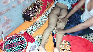 New Married Couple Having Romantic Sex