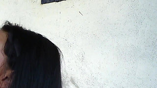 Tanned German Brunette Fucks Outdoors
