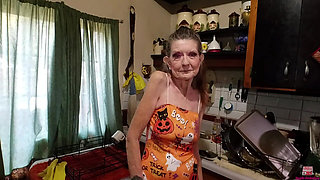 Sub Granny Cum Slut BJ Granny Fantasy Solo