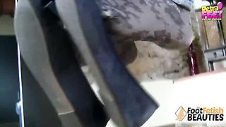 Socks xxx with divine tootsie from Foot Fetish Beauties