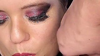 Smoking Blowjob and Facial Cum Another Angle