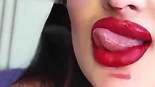 Kissing and Licking Glass Sheet