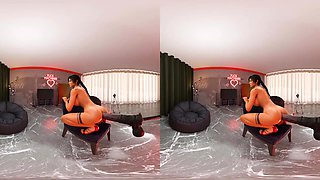 Giant Anal Dildo Fuck Machine - VRAnimeTed