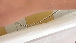 That's Why Girls Go to the Toilets in Groups! Squirt in Mcdonald's Toilet!