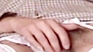 My Wife After Work Goes with Her Boss to Her Department and She Masturbates Before Fucking