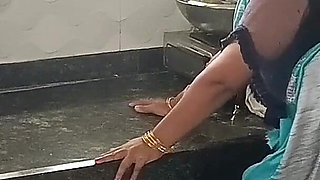 Desi Indian Kavita Maid Fuck with Houseowner Tatya in Kitchen, Pussy Licking, Licking Ass, Missionary, Doggystyle, Hindi Audio