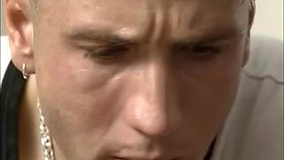 A slim blonde slut from Germany gets smashed by three hard cock dudes: Big Tits, Blowjob  Amateur Porn