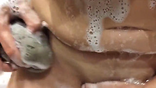 Naked Stepsister in Shower