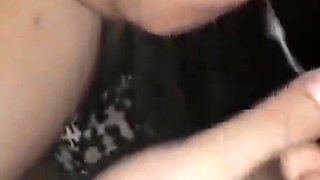 Sucking His BBC Licking His Balls Nice and Sloppy Back of My Car