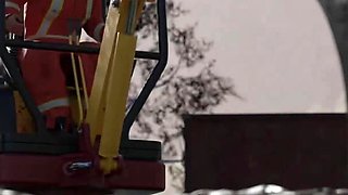 The Builder by Lewd Robotics - Threesome with Two Pregnant Blondes 4