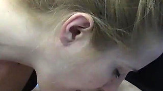 Two Horny Blonde MILF's Playing at the Gym