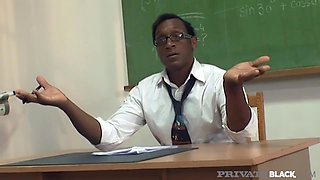 Ivana Sugar In Hot Student 18+ Gets Anal Pounded By Black Teacher!