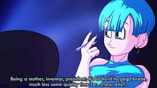 DragonBallZ Hentai - Bulma's Birthday Gangbang Creampie & Facial