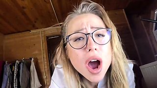Roped in a steamy nurse for ass-fuck fuckfest - Leksa