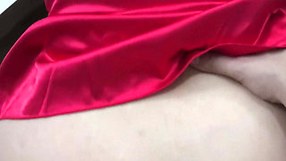 That red skirt makes him cum