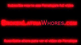Busty Latina Teen Penelope Takes Rough DP From Aggressive Guys - Innocent 19yo Destroyed