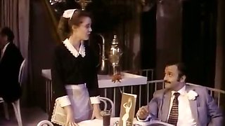 Classic xxx video featuring a sexy waitress
