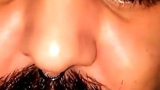 Playing with Her Pussy and Nipples a Little