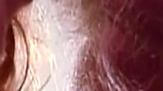 Retro Blowjob with Redhead Slut