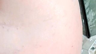 Couldn't Wait for Bed and Fucked a Red-haired Busty Beauty in the Shower After a Date 4K