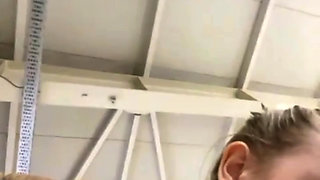 He fucked me with a big dick right in the gym