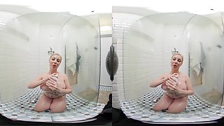 Vika Takes A Shower