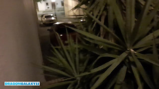 Risky public anal fuck and blowjob by college latina girl