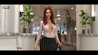 Red-haired beauty MissKitty2K solves the riddle in this animated fantasy