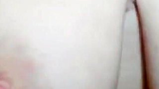 Boobs Sucking, Dripping Milk, Pussy Play, Masturbating with Fingers, Putting in Black Bra & Panties!