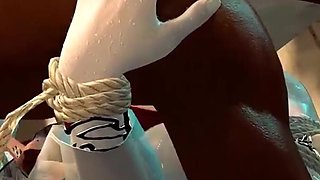 3D Big Boobs Cosplay Model Naked Her Perfect Boobs Got Fucked by BBC