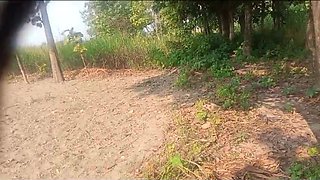 Desi Bhabhi's brother in law fucked her in the field