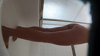 *** caught with hidden cam in shower