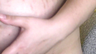 9 Month Pregnant Wife Try Seduce You for No-condom Fast Sex - Milky Mari