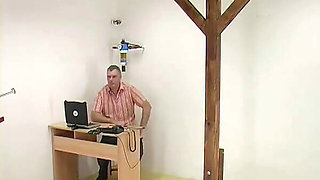 Celine1 Spanking Machine - Bare Back Whipping