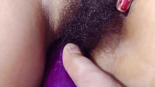 By Inserting Brinjal and Fingering, I Extracted Water From Bhabhi's Pussy