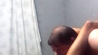 College Girl Sits on Step Daddy's, Rides It Like a & Gets Picked up Like a Little Sex Doll