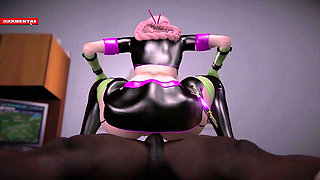 Big Boob Goddess in Virtual Reality - 3D Hentai Animation
