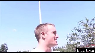 Kendra Devons likes to ride his shaft: Blonde, Cumshot  Small Tits Porn