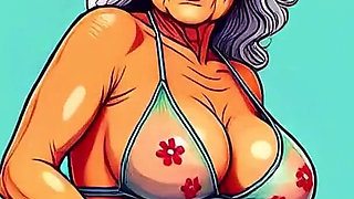 Old Granny Teasing Animation