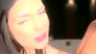 Amateur ebony lesbians finger and toy pussy