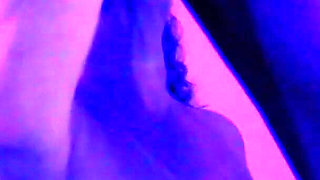 Lucky Gurl Kween Bunny B - Hardcore Fucking a BBC in Neon Lights