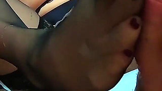 Footjob Total! Nylon Slut Juices You!