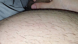 Step mom hand slip into step son dick without shame in bed